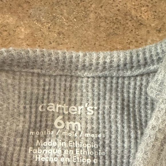 NWOT- Gray 6M Long Sleeve Baby Onesie- isn’t she lovely - Picture 3 of 3